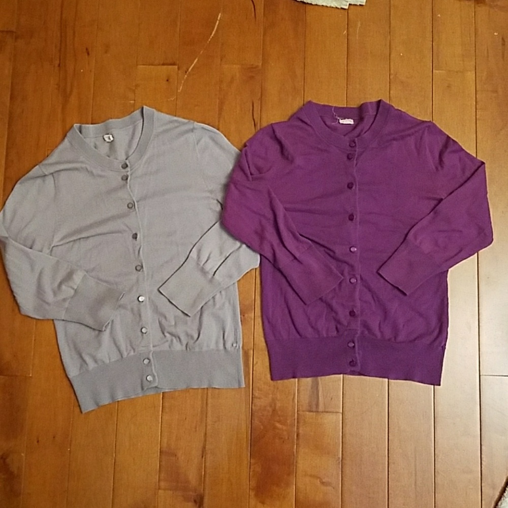 J. Crew cotton Jackie cardigan bundle